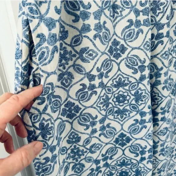 Soft Surroundings Aliso Point 100% Linen Wide Leg Pants NWT Large - Picture 4 of 12